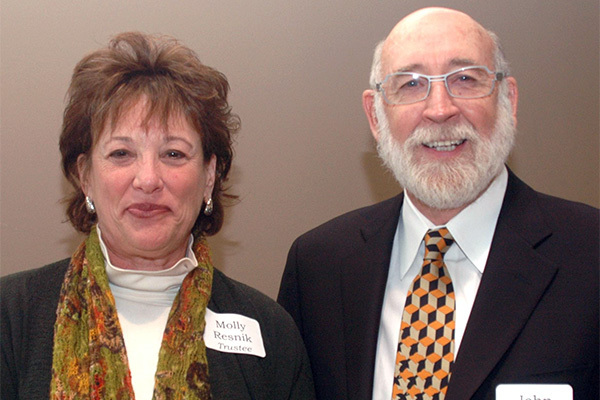 John Martin and Molly Resnik