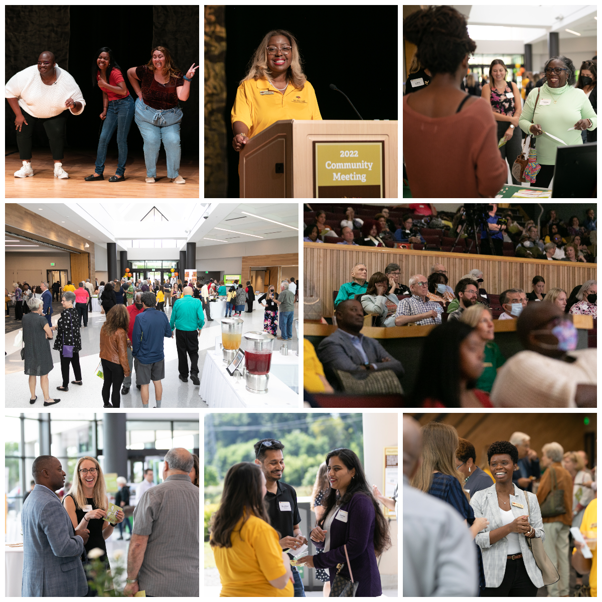 Community Meeting 2022 Collage